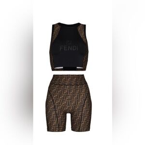 Fendi Zucca2 piece Activewear set